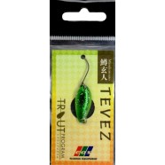 Рибальська блешня, коливна, EOS P150313, вага 2г, колір № GS171046